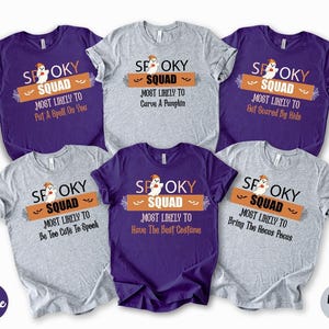 Most Likely to Halloween Shirt, Family Halloween Matching Shirts, Funny Halloween Shirt, Halloween Party Shirts, Halloween Crew Group Shirts