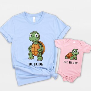 Father and Son Matching Shirts, Matching Turtles Father Son Shirts, Disney Matching Dad and Son Shirts, Daddy and Me Shirt, Dad and Son Tee