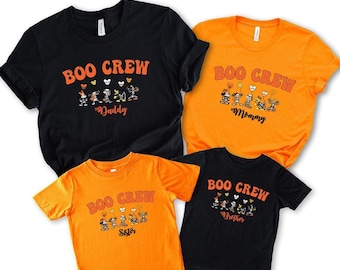 Boo Crew Halloween Shirt - Matching Family Spooky Tees