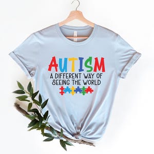 Autism Awareness T-Shirt: Neurodiversity Puzzle Piece Tee