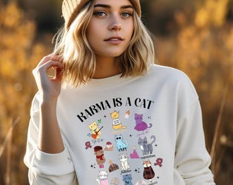 Karma is a cat sweater