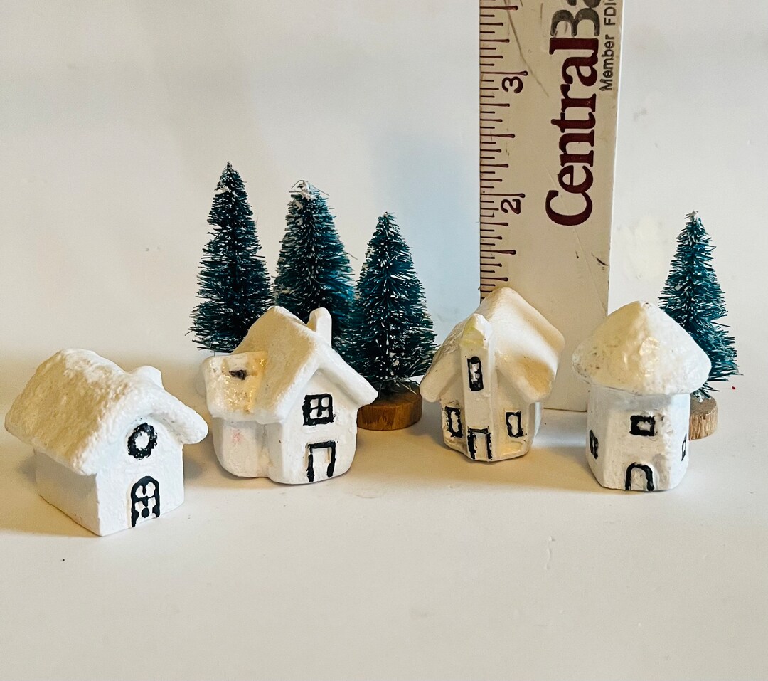 Tiny Village, Dollhouse Village, Doll Toys, Etsy