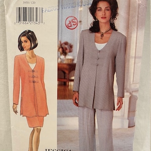 UNCUT   Butterick 3950    Size: 12-14-16     Misses Tunic, Top, Skirt and Pants by Jessica Howard
