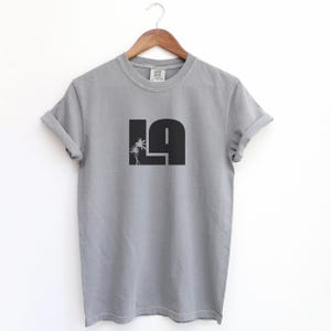 LA Retro T-Shirt, Palm Tree Cutout Tee, Los Angeles shirt, Venice Beach Tee, California Vibes tee, 70s la shirt, 80s skate throwback