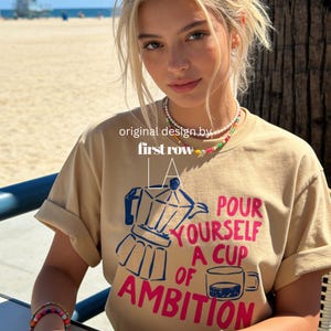Dolly Parton Pour Yourself a Cup of Ambition Shirt, Retro Coffee T-shirt, 9 to 5 Country, Moka Pot, Coffee Club, Caffeine Lover, Dollywood T