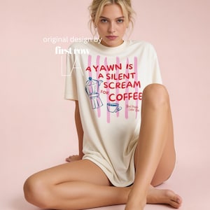 A Yawn Is A Silent Scream For Coffee Shirt, Tired People Coffee Club Tee, Tired Moms Club, Moka Pot, Coffee Club, Caffeine Lover