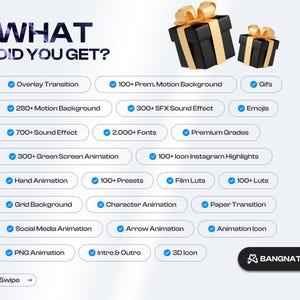Video Editing Assets | Assets Pack | Quality Premium