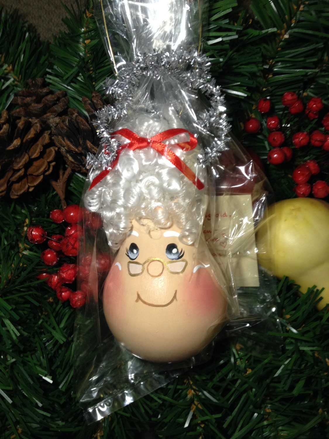 Mrs Claus Christmas Ornament 