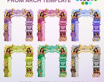 Modello di arco d'ingresso per il ballo di fine anno, arco di commiato per il ballo di fine anno, decorazioni per la festa del ballo di fine anno, arco di benvenuto per il ballo di fine anno, modello modificabile per arco d'ingresso per il ballo di fine anno su Canva