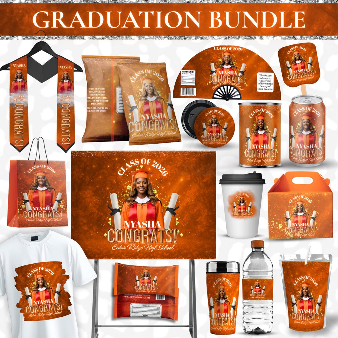 Graduation Party Favor Bundle, Class of 2026 Treat Bundle, Graduation ...