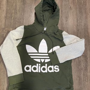 adidas Reworked thrifted hoodie size Small
