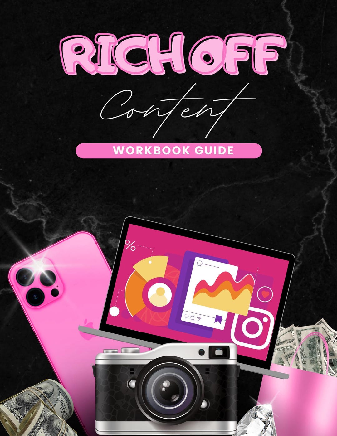 Off Content Rich off Content Workbook Guide | Monetization, Branding (PDF) - Etsy