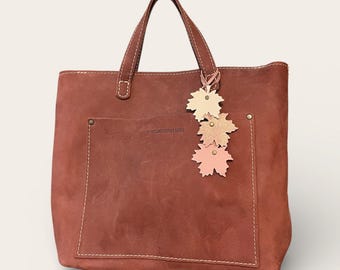 Trailing Leaf Tassel Bag Flair