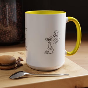 Viva la Vida Spanish Coffee Mug: Flamenco Inspired Ceramic Cup