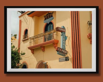 Real Photo, Mexico City Photo Print, Mexico City Streets Photography, Mexico Building Photo, Mexico City Wall Art, Mexico City Travel Poster