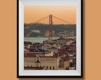 Real Photo, Lisbon Photo Print, Lisbon Wall Art, Lisbon Wall Decor, Lisbon Poster, Lisbon Travel Art, Portugal Poster