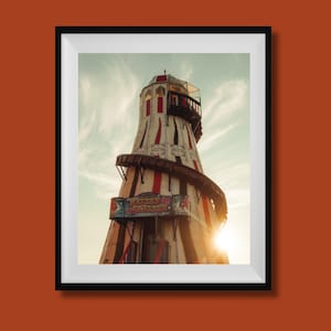 Brighton Pier Print, Brighton Beach Photo, Brighton Print, Brighton Wall Art, Coastal Sunset Poster, Brighton Poster, Brighton Sunset Art