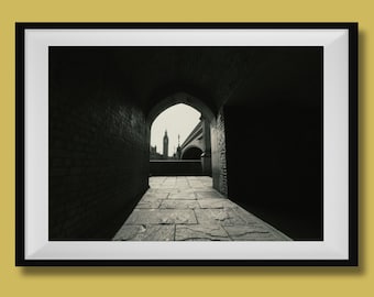 Black and White London Photo Print, Big Ben Print, Real Photo, London Landmarks Photo, London Fine Art Decor, London Wall Art, London Poster