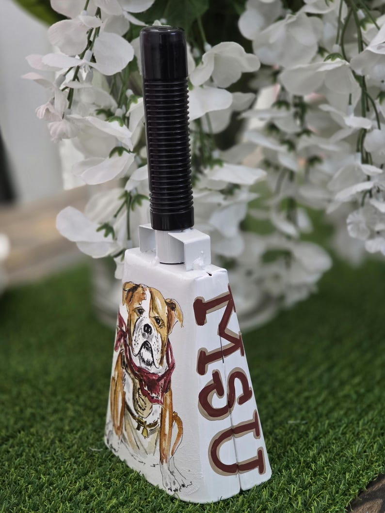 Cowbell - collegiate - Bulldogs - Mississippi imagem 3