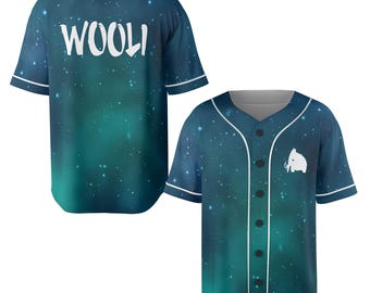Wooli Baseball Jersey, Galaxy Rave Shirt For Edm estival Outfit