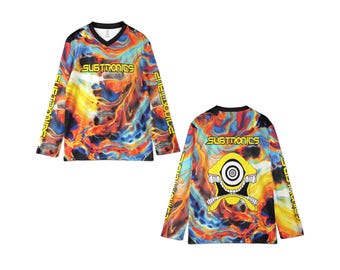 Subtronics Rave Jersey, Cyclops Hockey Shirt, Psychedelic Bass Music Festival Outfit