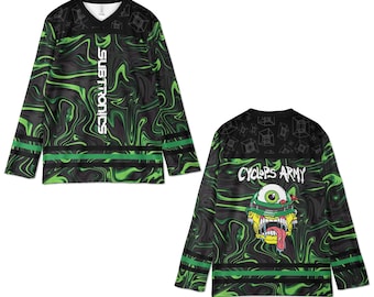 Subtronic Rave Jersey Hockey Shirt, EDM Festival Outfit