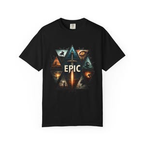 エピック・ザ・ミュージカル シャツ、エピック・ザ・ミュージカル ユニセックス Tシャツ ファンへのプレゼントに最適、エピック・ザ・ミュージカル サーガ シャツ、ギフトシャツ