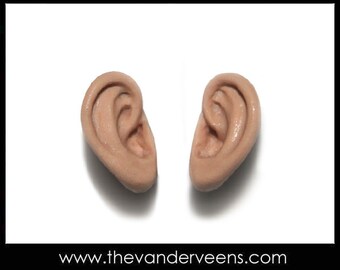 Mold - Ear set No.1 ( Approx 0.6 cm x 1.2 cm) by Veronica Jeong