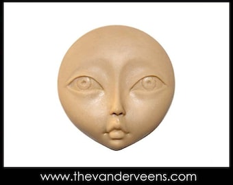 No.118 del molde (cara - halagar con ojos grandes abiertos) por Veronica