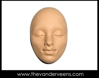 Mold No.35 (Face-High cheekbone with closed eyes) by Veronica