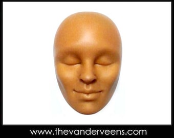 Mold No.247 (Face-High cheekbone with Closed eyes) by Veronica Jeong