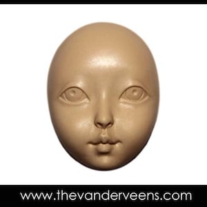 Mold No.136 Face-Big thin eyelid by Veronica jeong image 1