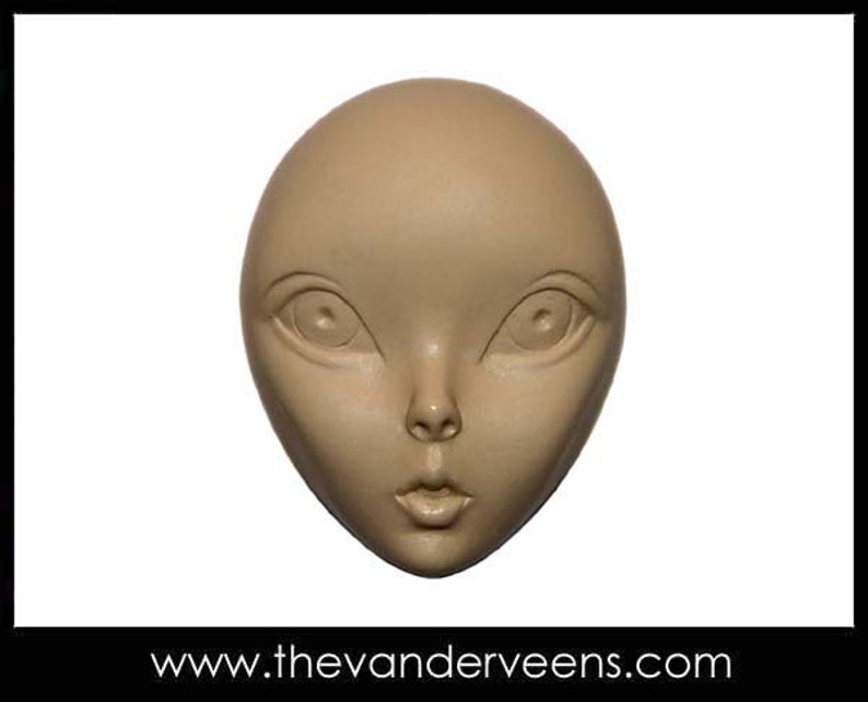 Mold No.179 (Face-High cheekbone with BIGGER eyes) by Veronica jeong image 1