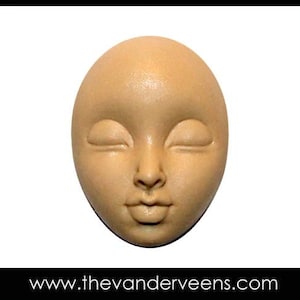 Mold No.216 (Face-Female with closed eyes) by Veronica Jeong