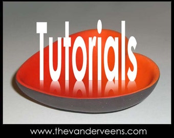 Technique (FREE FORM - How to make 3D bowls without any sample forms (e-book) TUTORIAL) by Veronica