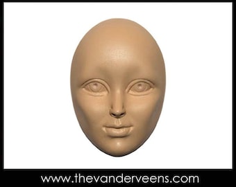 Mold No.176 (Face-High cheekbone with Opend eyes) by Veronica Jeong