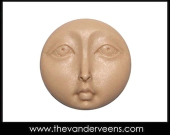 Molde No.192 (cara de luna llena) por Veronica Jeong