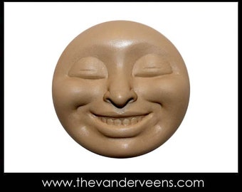 Molde No.171- Cara de luna llena con LOL) por Veronica Jeong