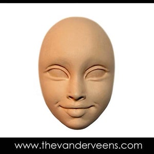 Mold No.45 (Face- BigBigger eyes) by Veronica Jeong