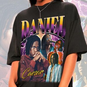ダニエルシーザー　Daniel Caesar Tシャツ ダニエルシーザー Tシャツ Daniel Caesar world tour - メルカリ