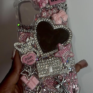 Customised junk phone case 'BLING IT ON' personalised