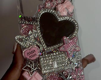 Customised junk phone case 'BLING IT ON' personalised