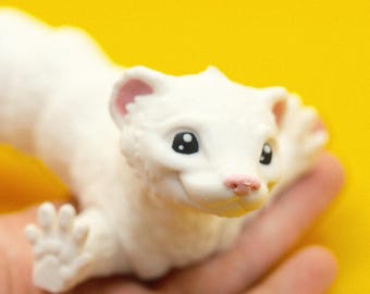 Flexi Ferret Toy | 3D Printed Fidget, Stress Relief