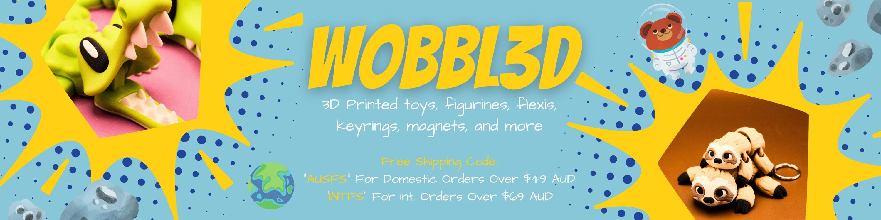Wobbl3dAU - Etsy 日本