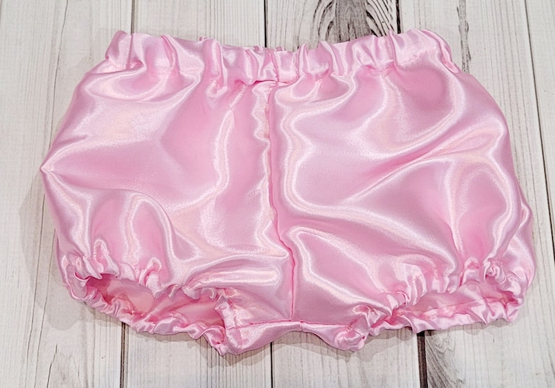 Light Pink Satin Diaper Cover Bloomers 2t Thru 5t Etsy