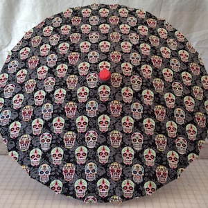 sugar skull parasol