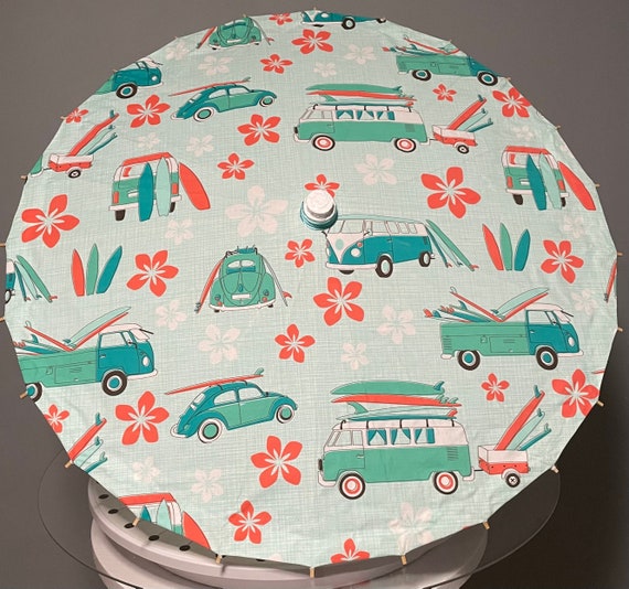 Vintage Surfing parasol