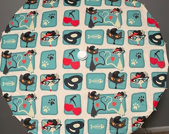 Guarda-sol Rockabilly Cats