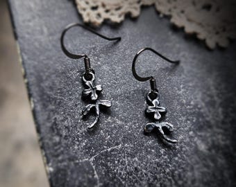 joyeux mille-fleurs earrings - sterling silver flower earrings