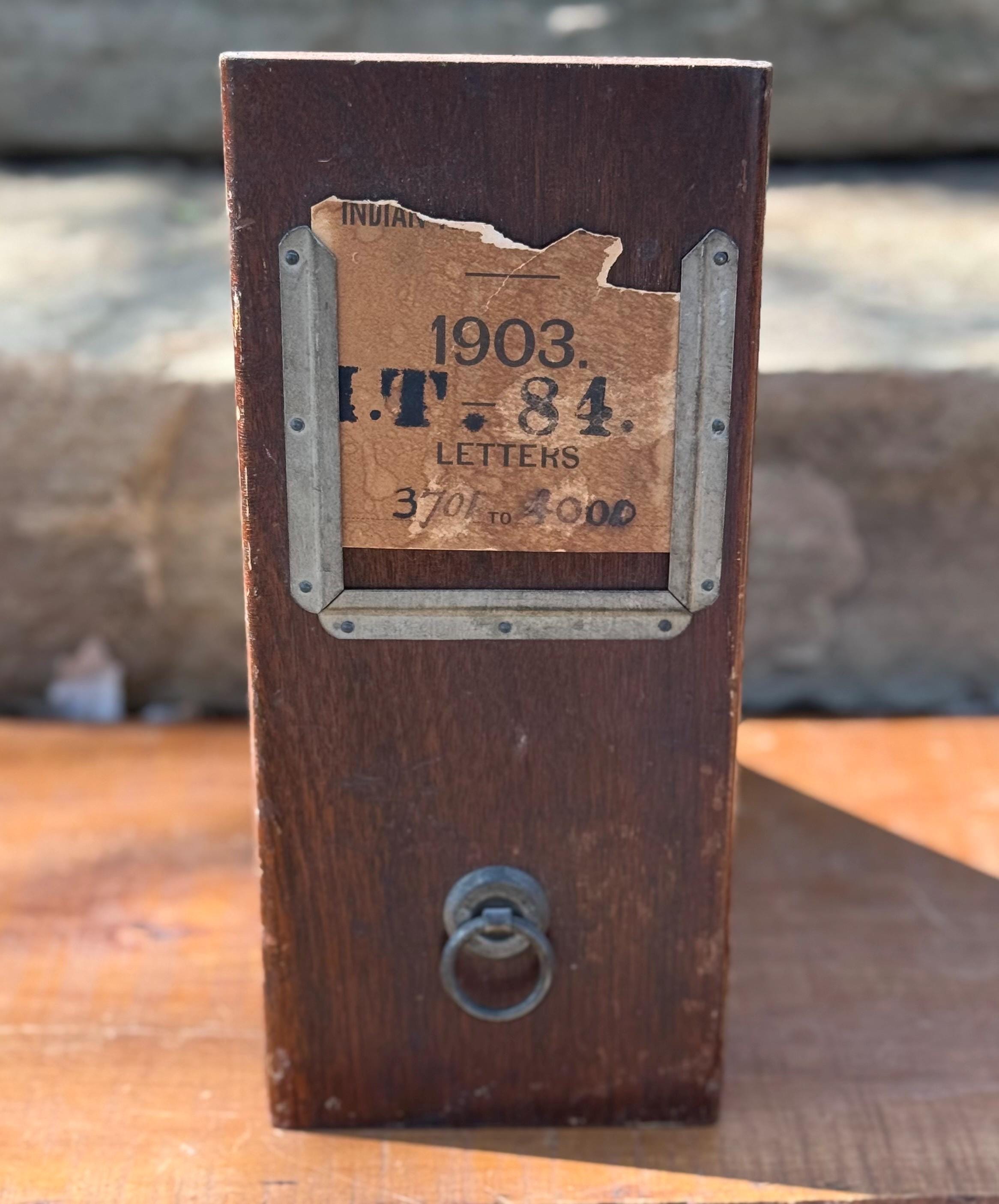 ヴィンテージ国立公文書館の木製ファイルホルダー - Etsy 日本